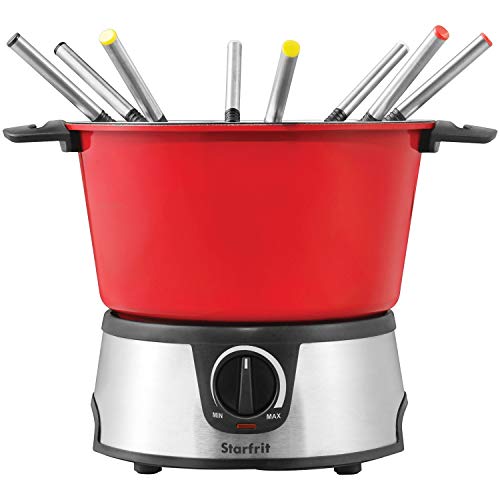 Starfrit The Rock Electric Fondue 13PC Set - 3L - Nestable Components - Quick Release Magnetic Cord - 1500W - Image 5